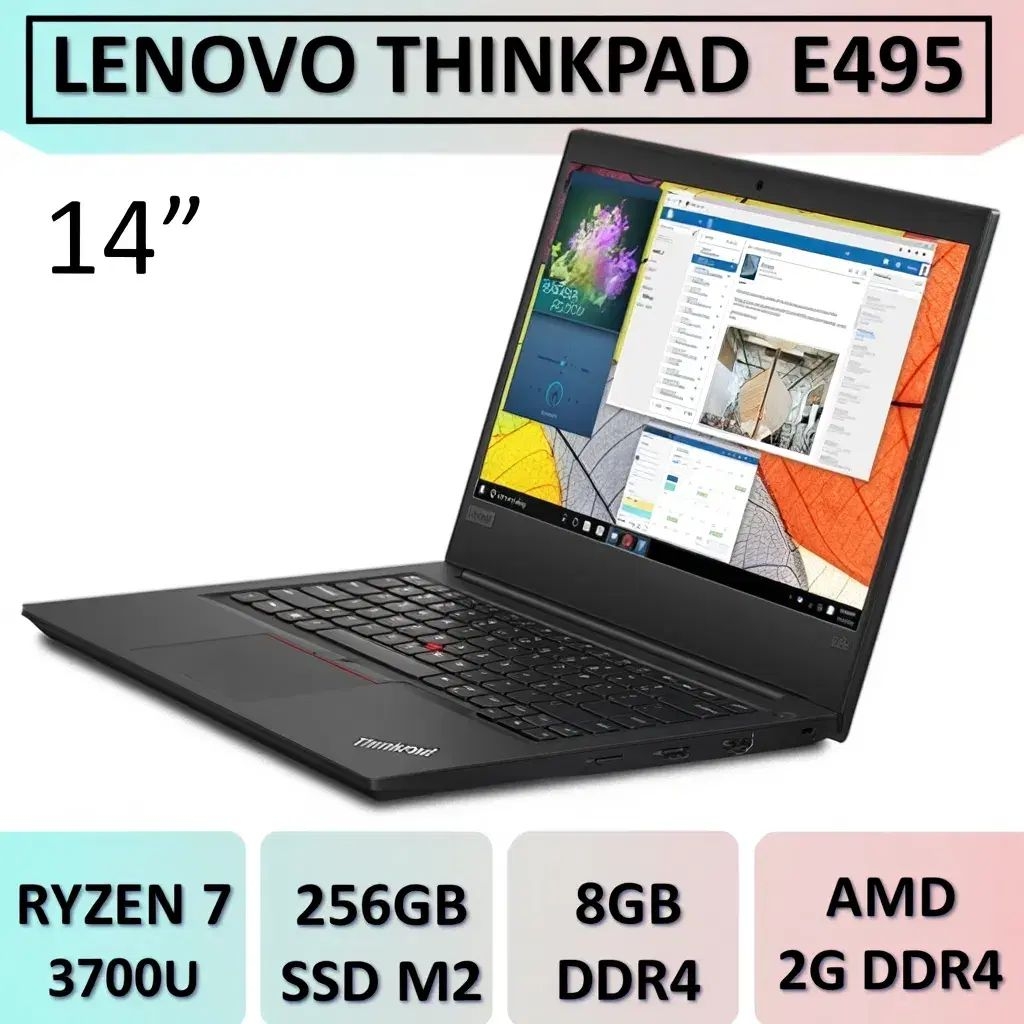 لپ‌تاپ لنوو AMD Ryzen7 E495